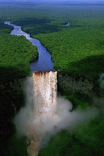 Cascada Kaieteur, Guiana